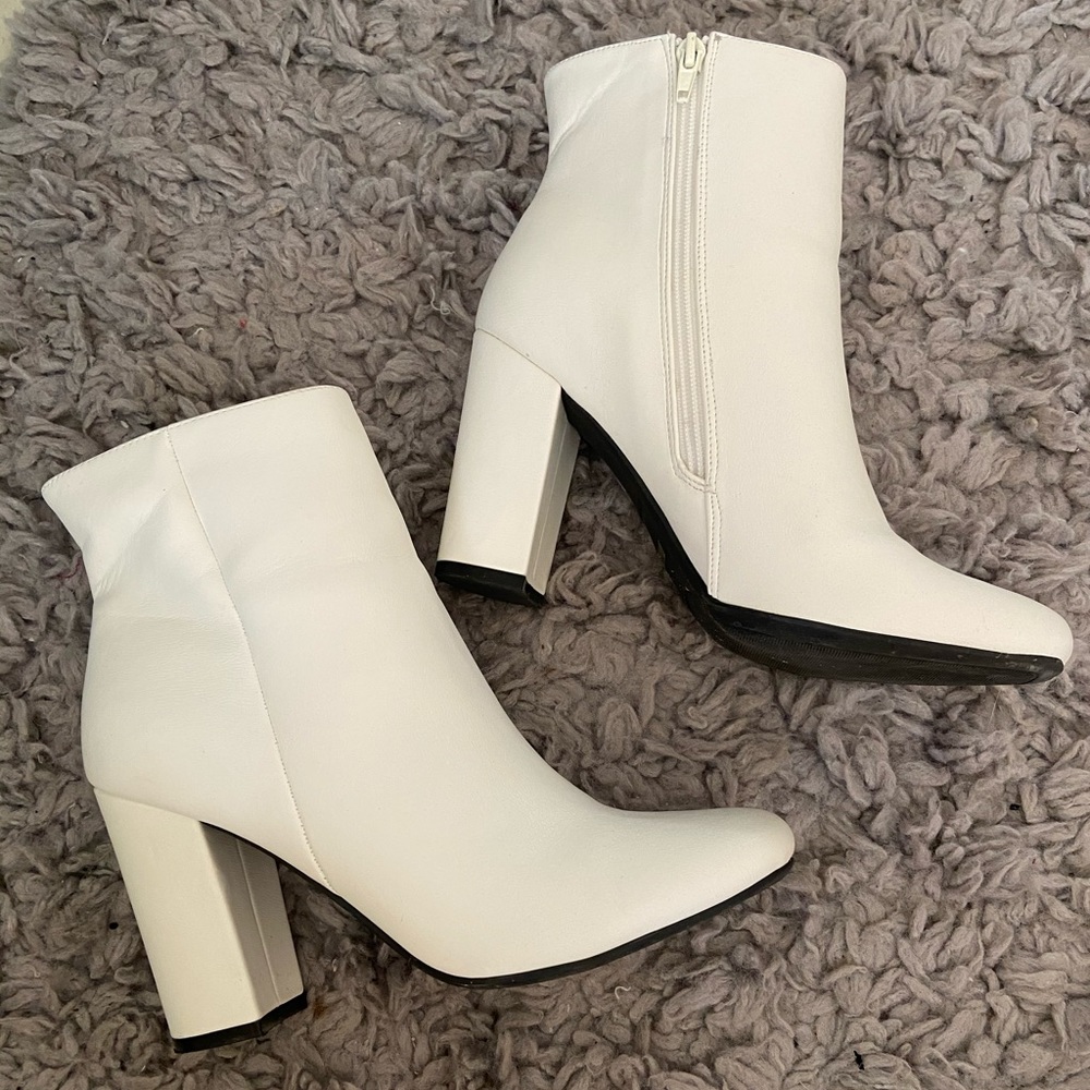 White Booties